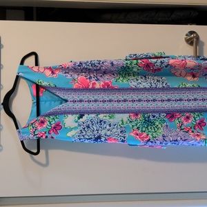 Lilly Pulitzer maxi with shorts size 6
